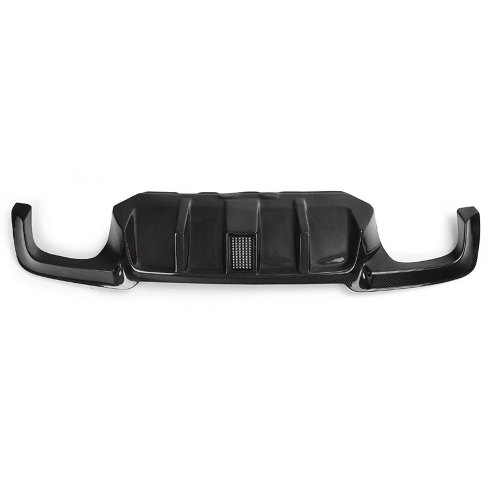 BMW F10 M5 Dry Carbon Fiber DTM Style Rear Diffuser with LED Light (2010–2016)