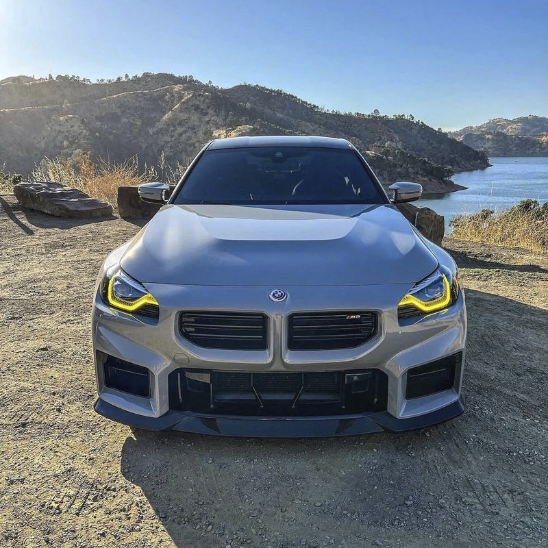 BMW CSL Style Yellow DRL LED Lights Module Set For BMW 2 Series & M2 (G42/G87)