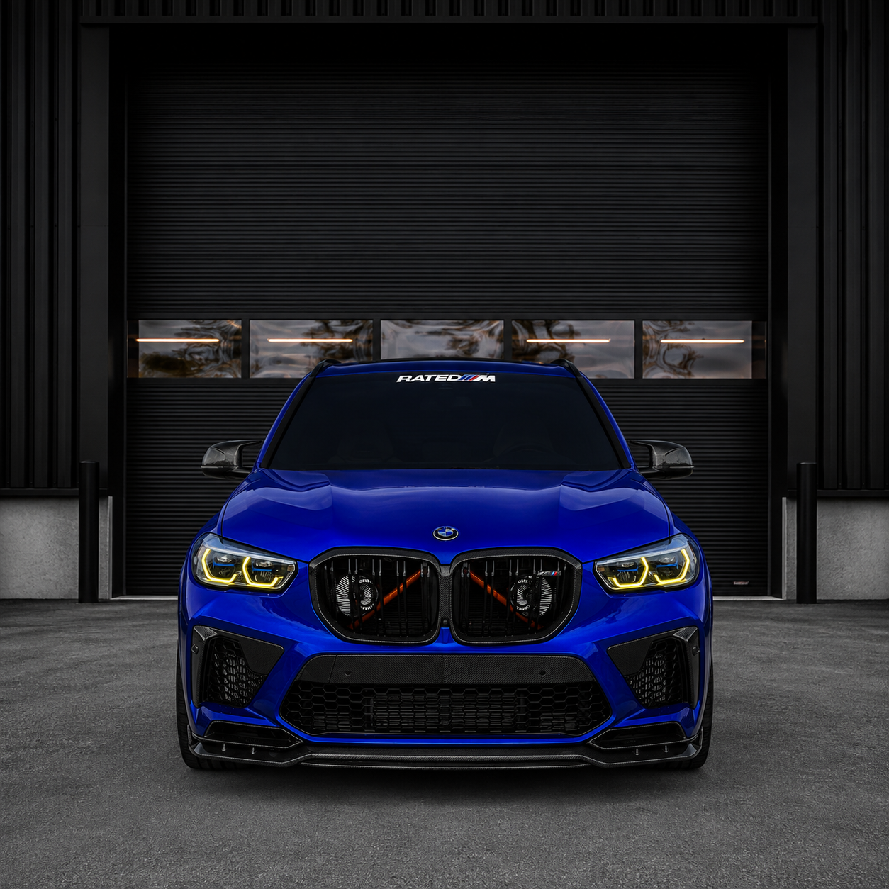BMW X5M X6M F95 F96 CSL Style Yellow DRL LED Module Set | 2019–2022
