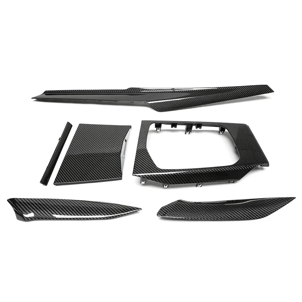 BMW G20 G22 G26 G42 G80 G82 G83 LCI Dry Carbon Fiber Interior Trim Set | 2023+