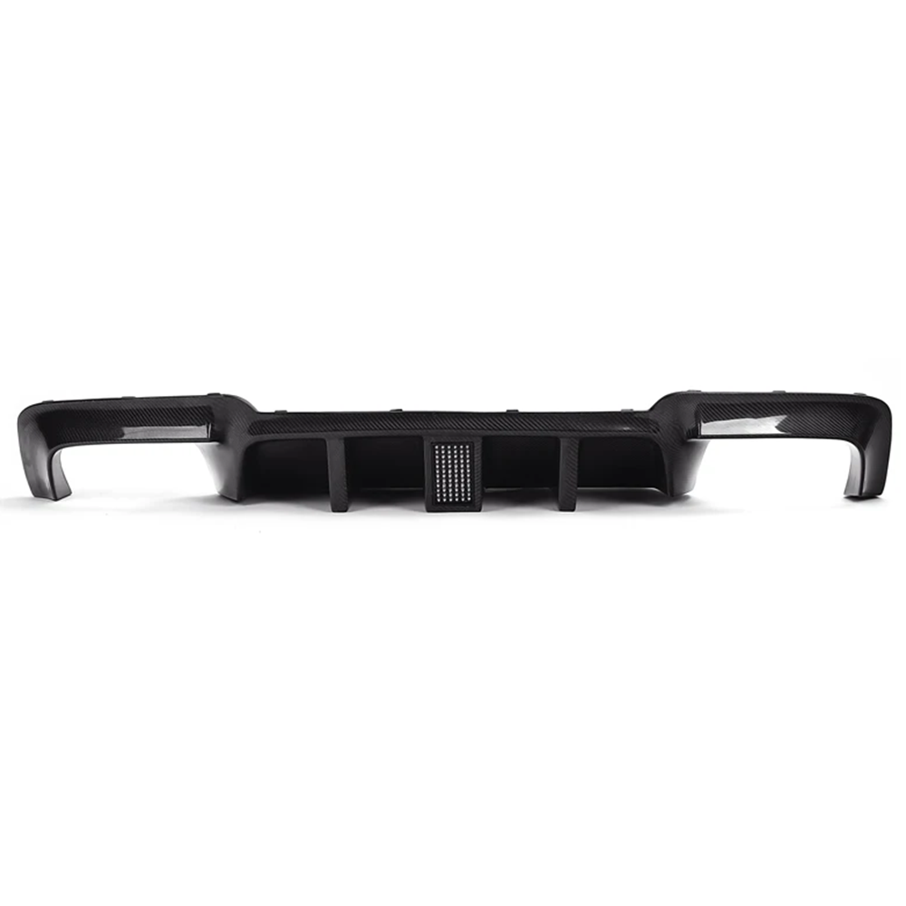 BMW F10 M5 Dry Carbon Fiber DTM Style Rear Diffuser with LED Light (2010–2016)