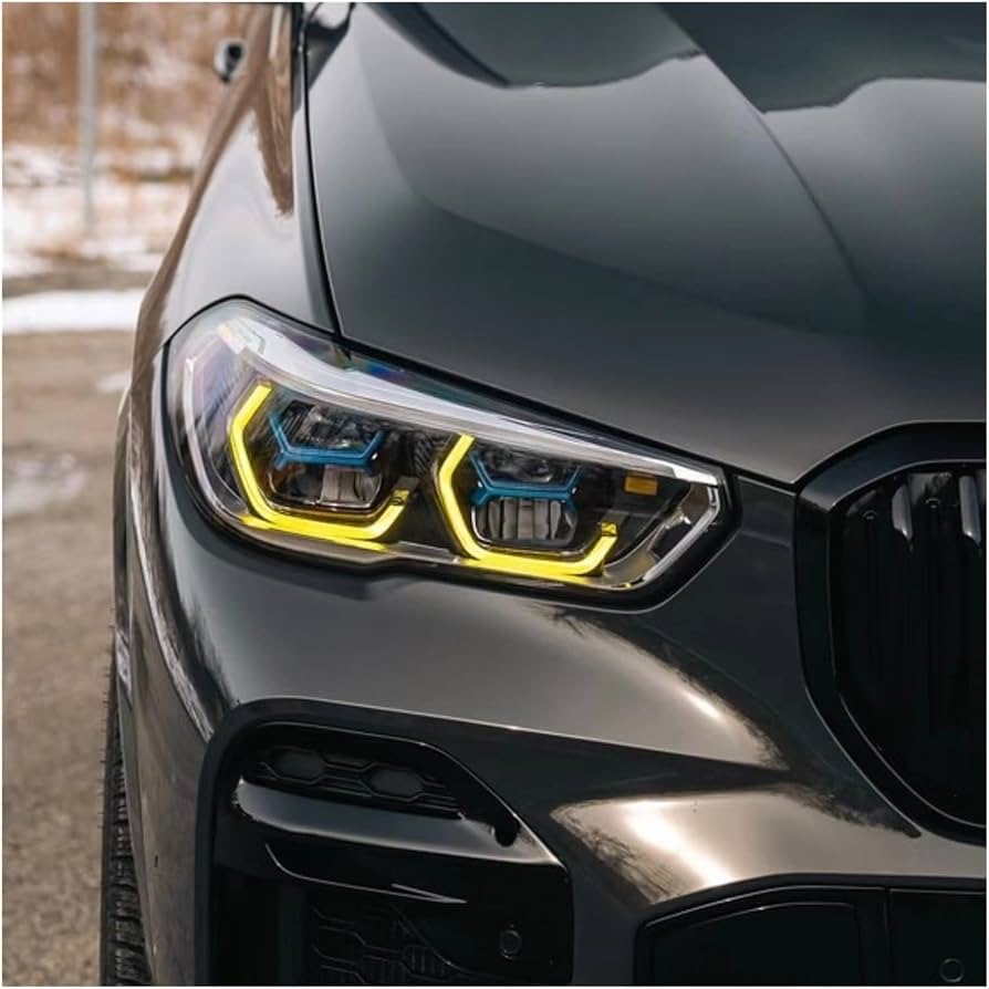BMW X5 X6 G05 G06 CSL Style Yellow DRL LED Module Set | 2019–2022