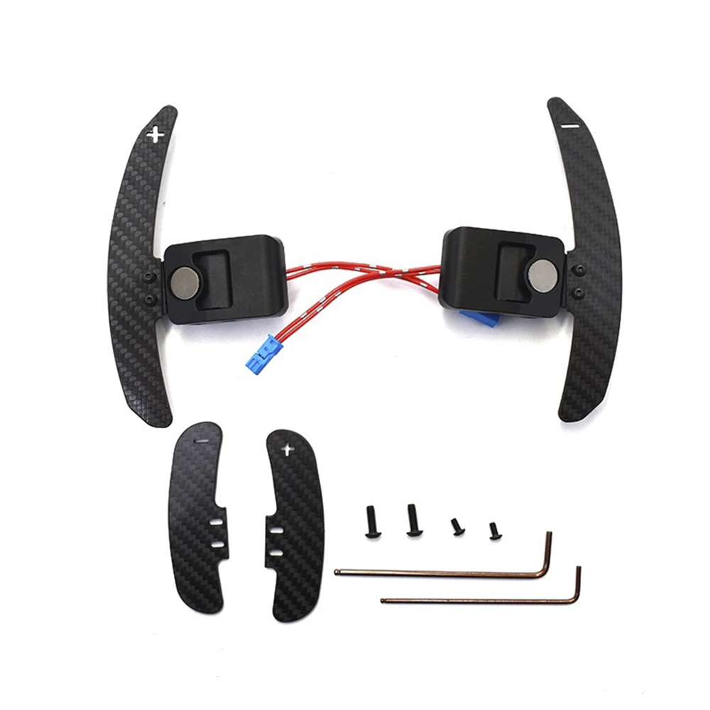 BMW Magnetic Carbon Fiber Paddle Shifters Extension F20 F22 F30 F32 F12 F01 | Steering Wheel Shift Paddles