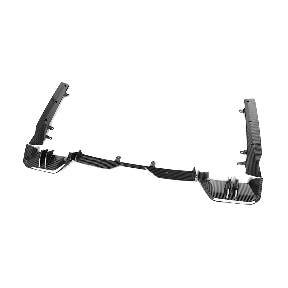 BMW G60 5 Series Dry Carbon Fiber MP Style Rear Diffuser Splitter Set (2024+)