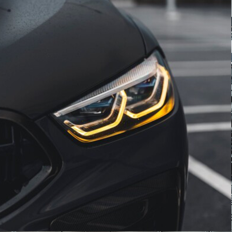 BMW 8 Series G14 G15 G16 & M8 F91 F92 F93 CSL Style Yellow DRL LED Module Set | 2019+