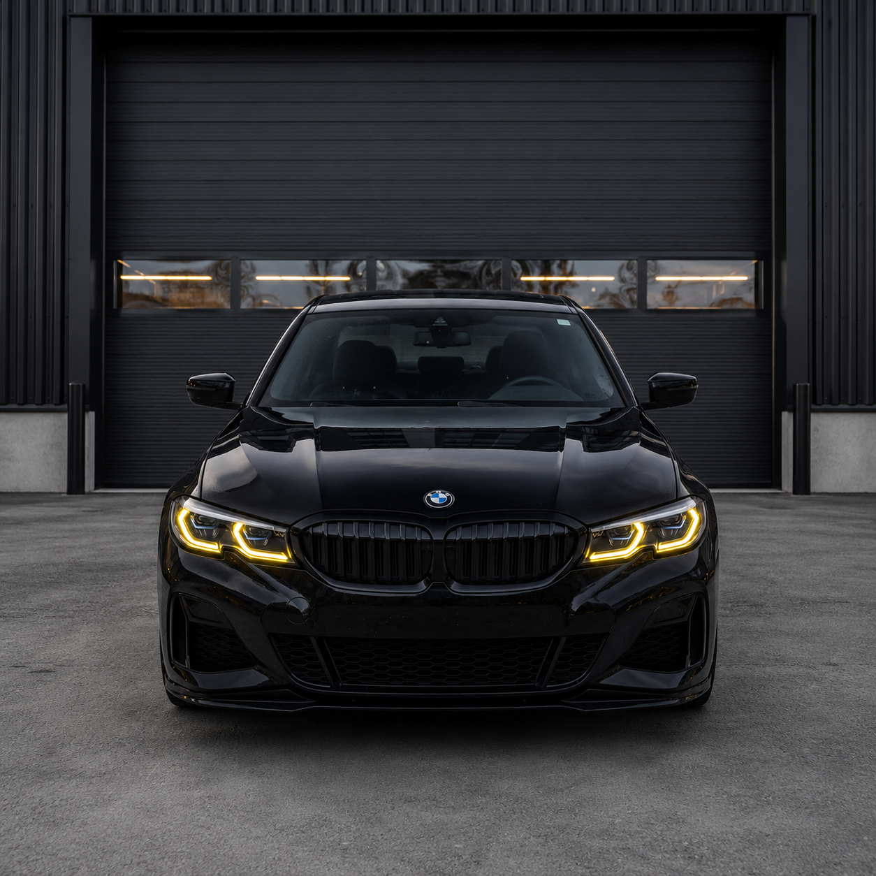 BMW CSL Style Yellow DRL LED Lights Module Set For BMW 3 Series G20/G21 (2019-2023)