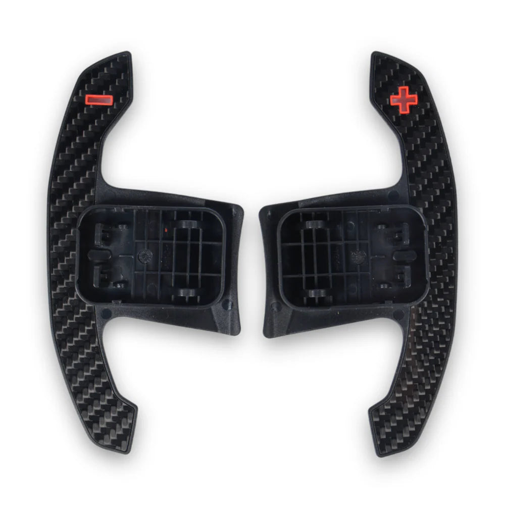 BMW Dry Carbon Fiber Extended Paddle Shifters | F & G Series | OEM Fitment