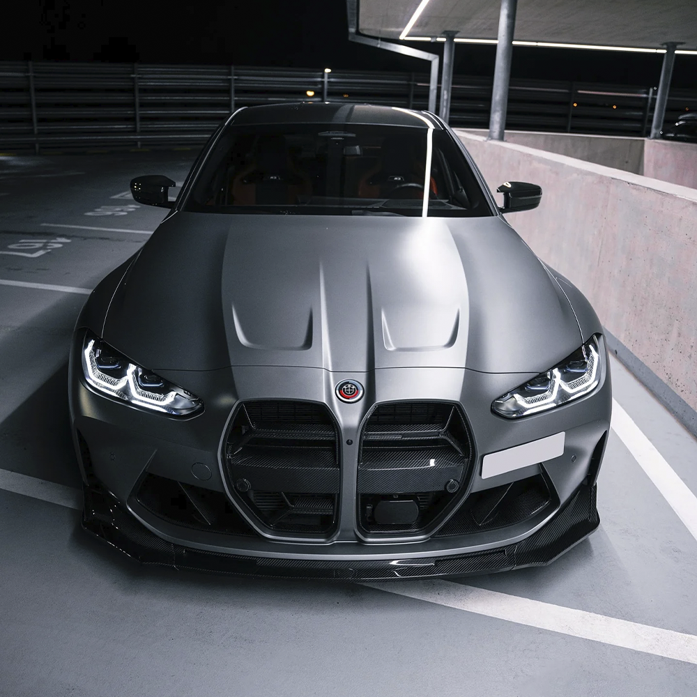 BMW M3 G80 G81 & M4 G82 G83 CSL Style Dry Carbon Fiber Front Grille | 2021+