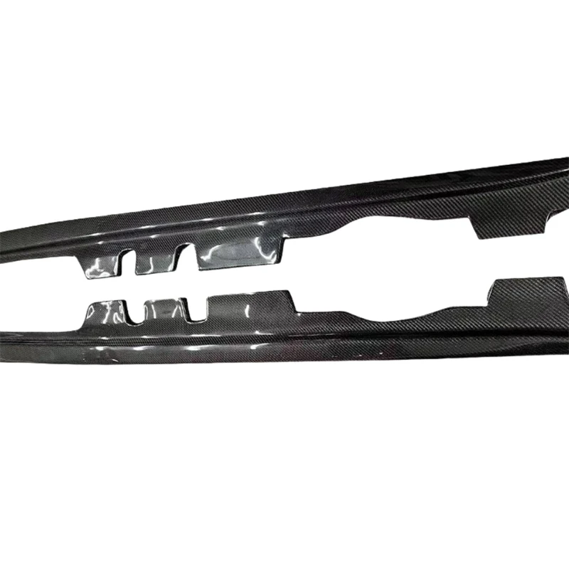 BMW E90 E92 E93 M3 Style Dry Carbon Fiber Side Skirts