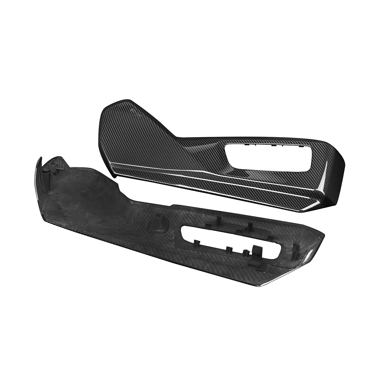 BMW G90 G99 M5 OEM Style Dry Carbon Fiber Interior Side Trim Covers