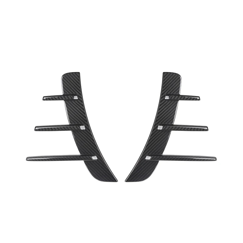 BMW G22 / G23 Dry Carbon Fiber Front Fender Vent Trims (2021+)