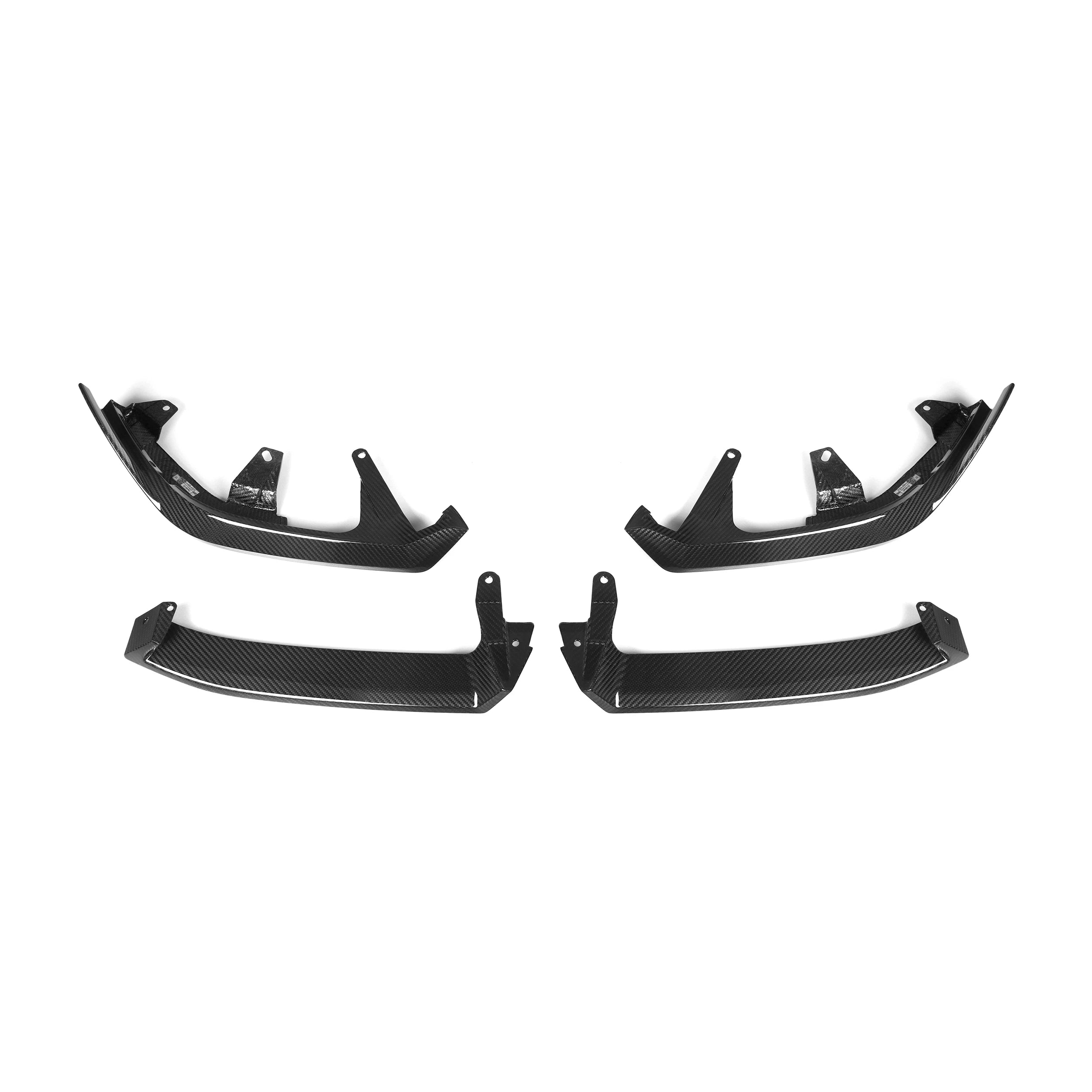 BMW G60 5 Series Dry Carbon Fiber MP Style Front Lip Splitter (2024+)