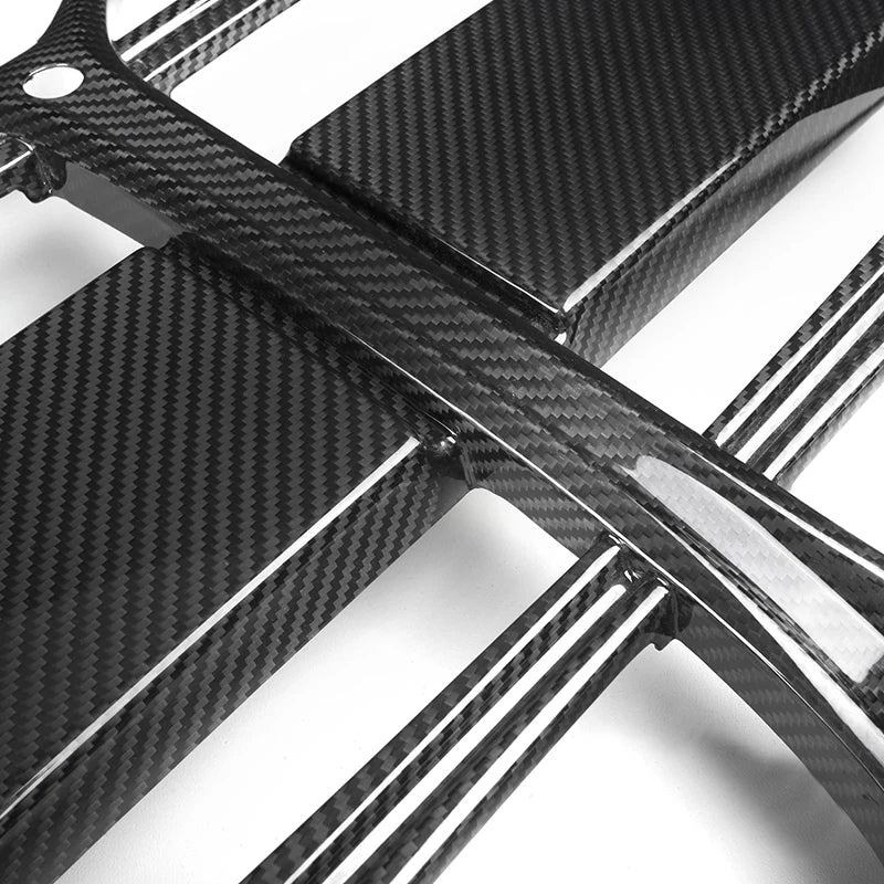 BMW G26 4 Series Dry Carbon Fiber CSL Style Kidney Grilles without ACC (2021+)
