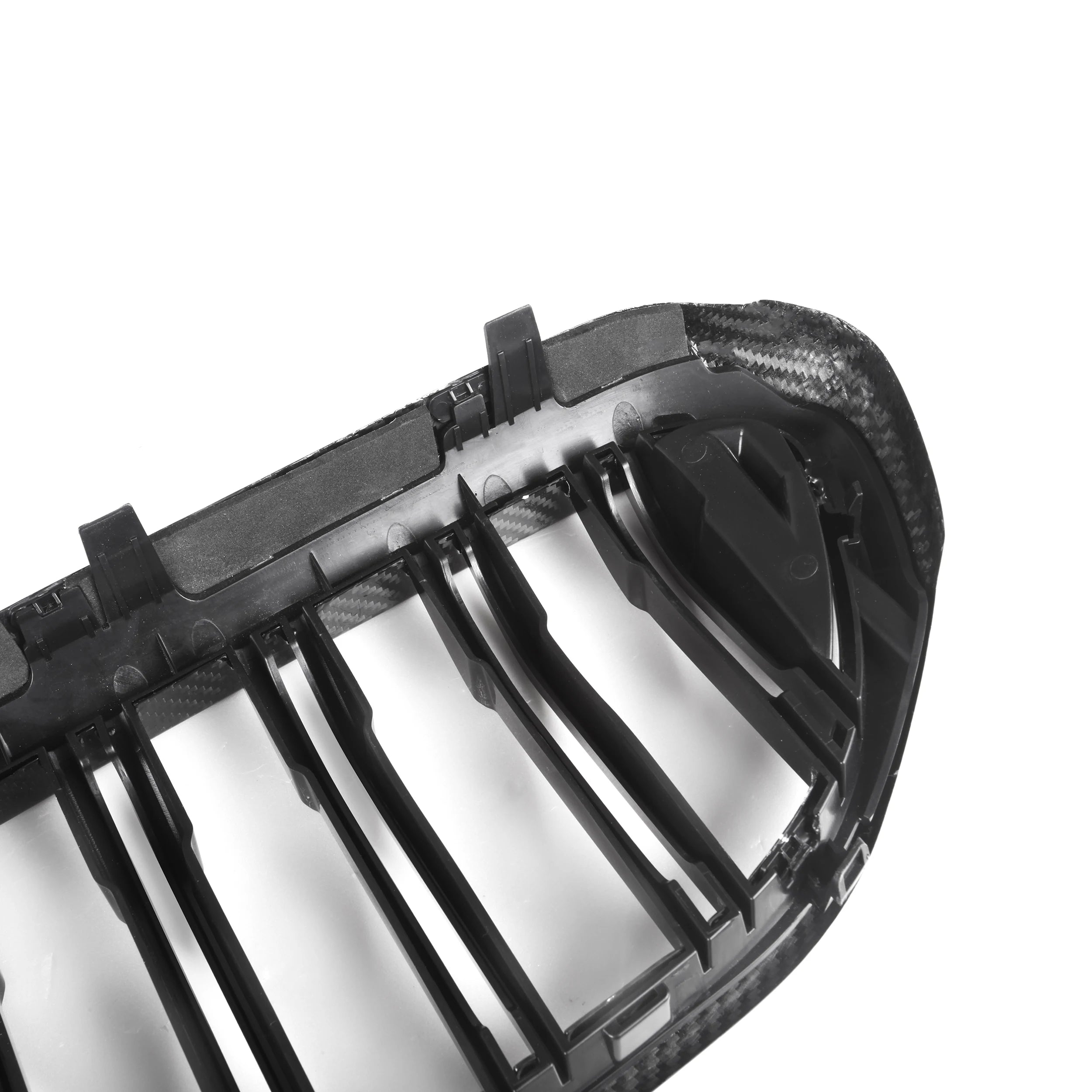 BMW G30 / F90 Dry Carbon Fiber Dual Slat Kidney Grilles (2017–2020)