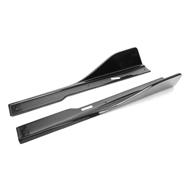 BMW G14 G15 G16 Dry Carbon Fiber AC Style Side Skirts | 8 Series Side Skirt Extensions (2021+)