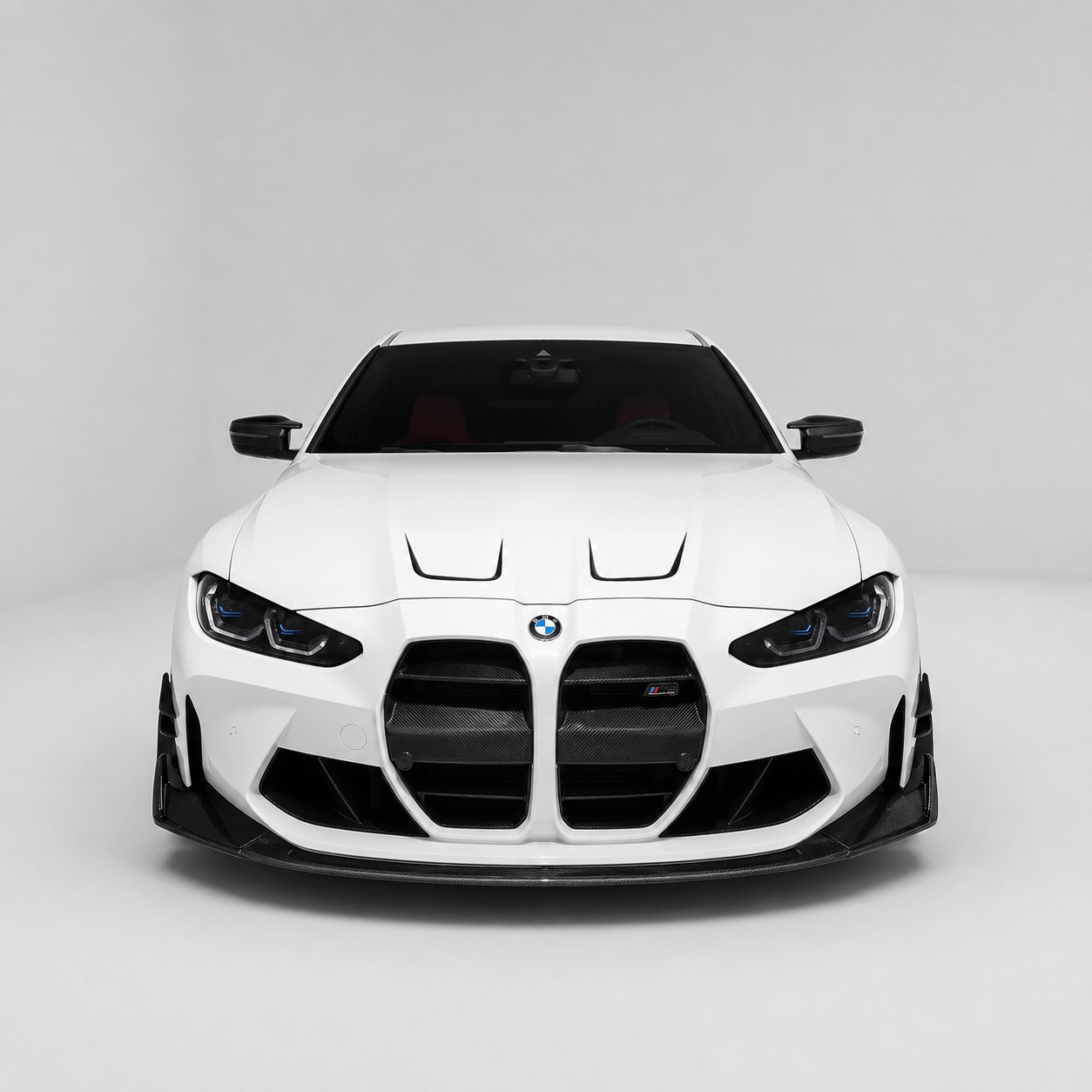BMW G80 G81 M3 G82 G83 M4 CSL Style Dry Carbon Fiber Front Lip Splitter (2021+)