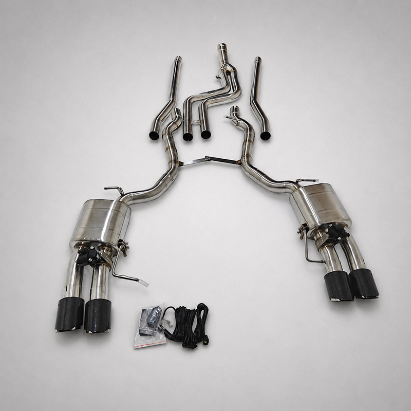 BMW 535i F10 N55 3.0L SS304 Valved Sport Exhaust System