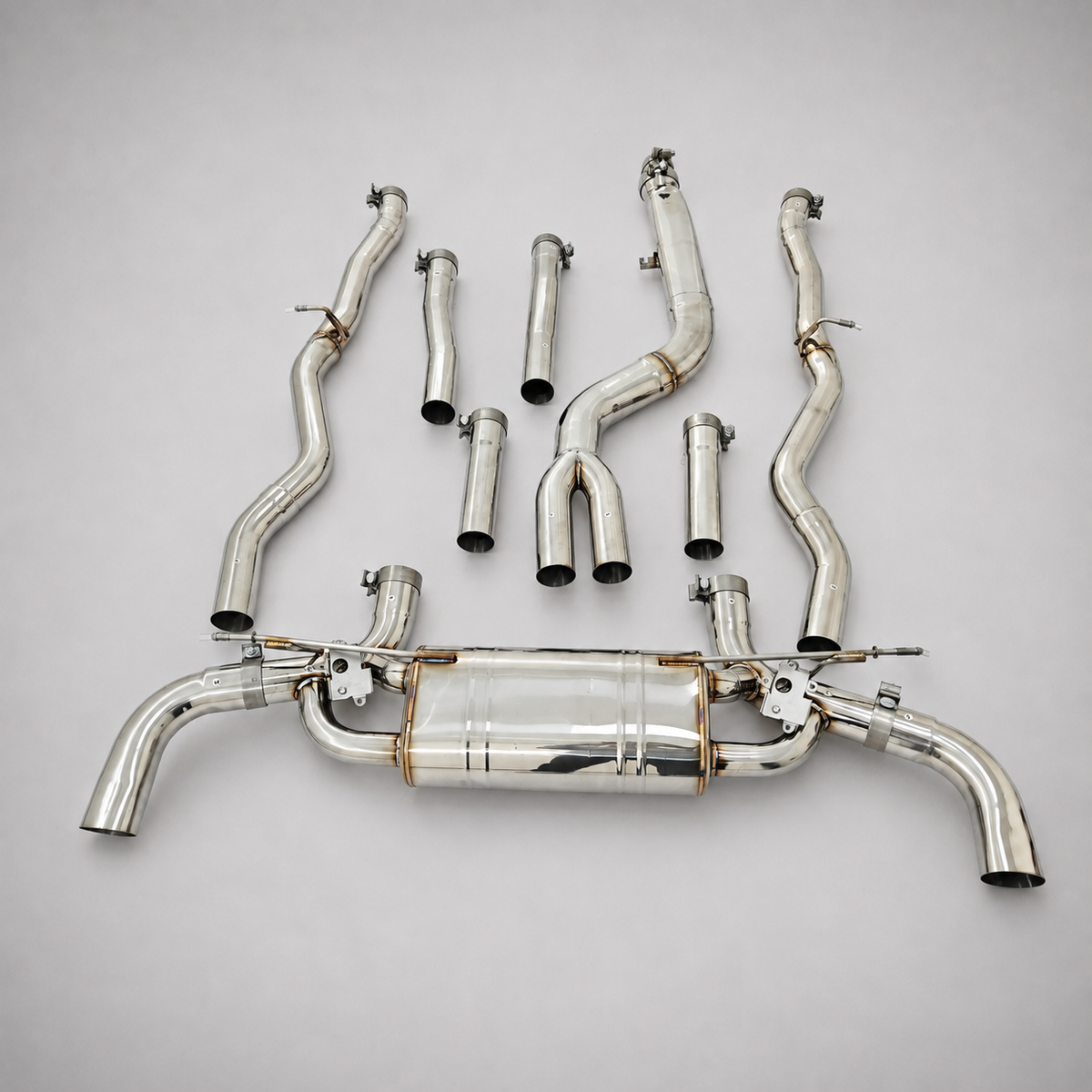 BMW 8 Series G14 / G15 / G16 840i B58 3.0T SS304 Valved Catback Exhaust System