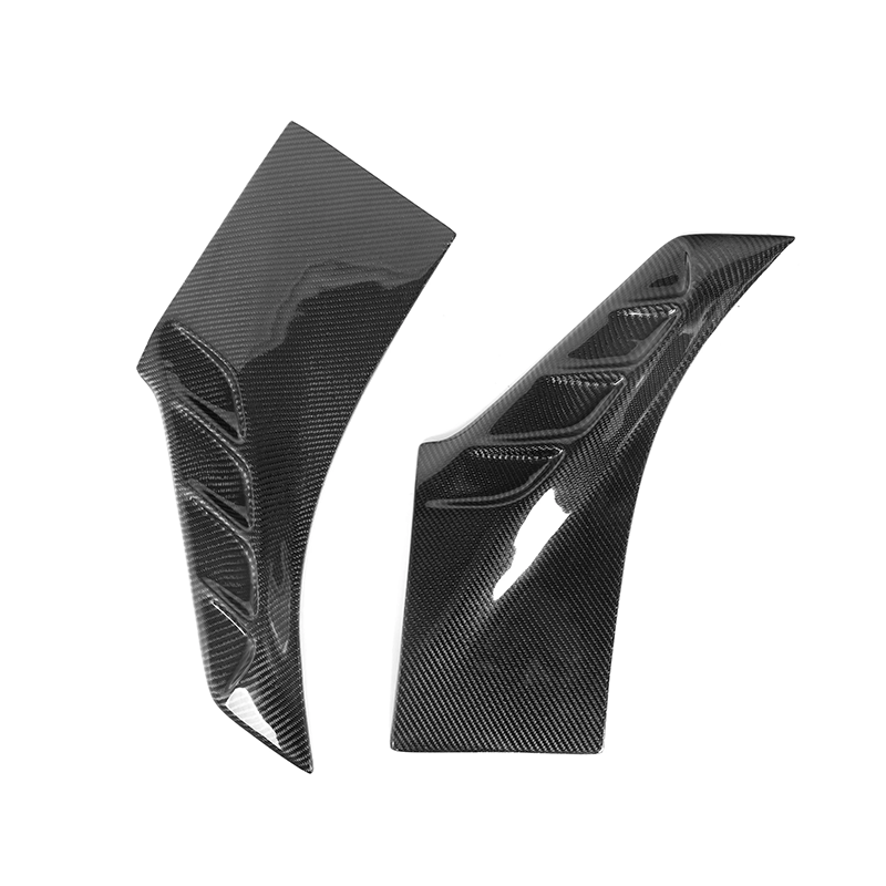 BMW X6M F96 LD Style Dry Carbon Fiber Side Fender Vent Trims