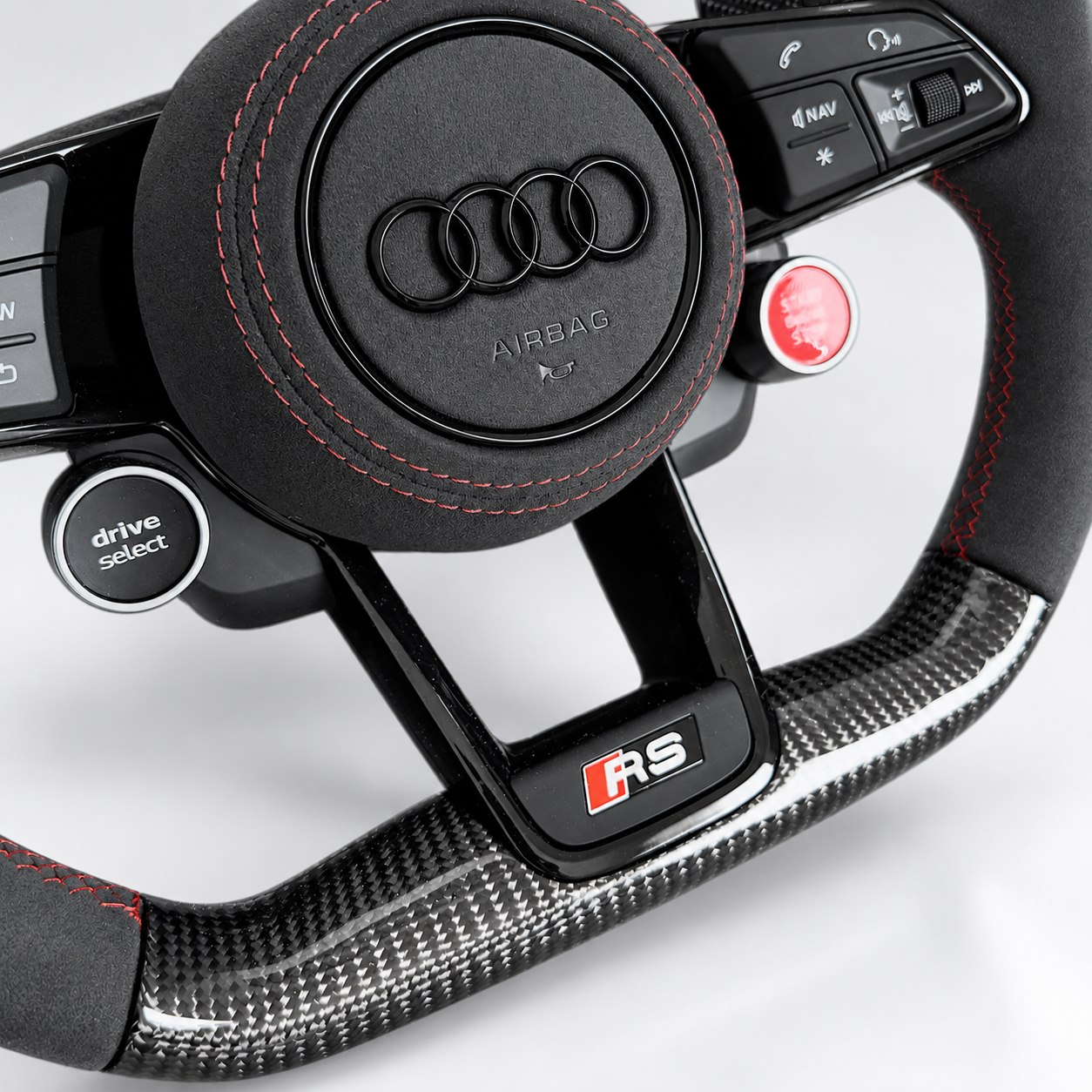 Audi R8 / TT Style Custom Steering Wheel | Fits 2010+ Models
