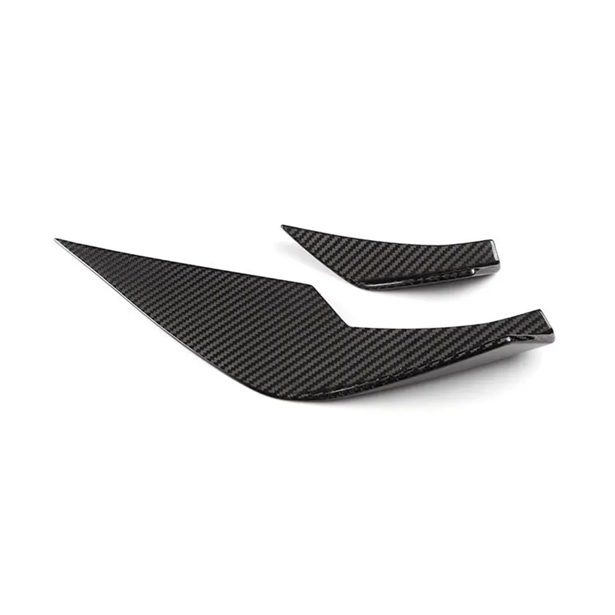 BMW G80 G81 G82 G83 M3 M4 Dry Carbon Fiber Front Bumper Canards (2021–2026)