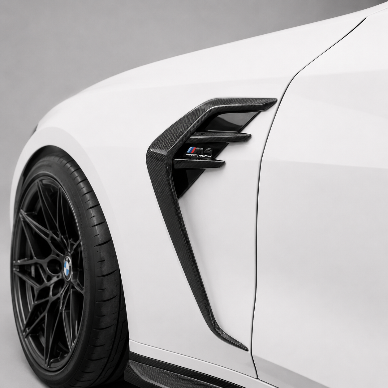 BMW G80 G81 G82 G83 M3 M4 AC Style Dry Carbon Fiber Fender Vent Covers