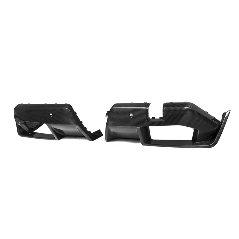 BMW M5 G90 / G99 MP Style Dry Carbon Fiber Rear Bumper Diffusers