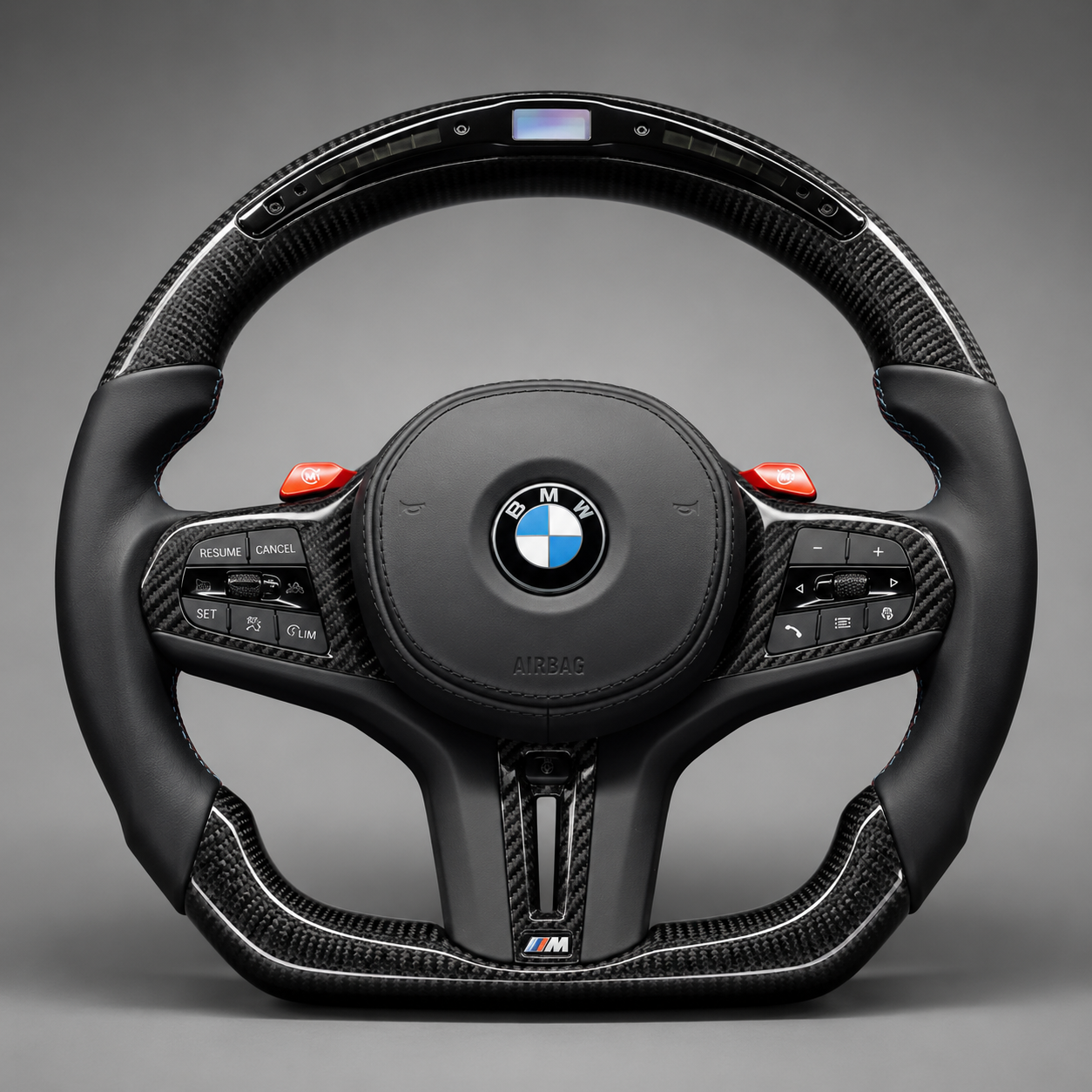 BMW X Custom LED Carbon Fiber Steering Wheel | G01 G02 G05 G06 G07 | X3 X4 X5 X6 X7