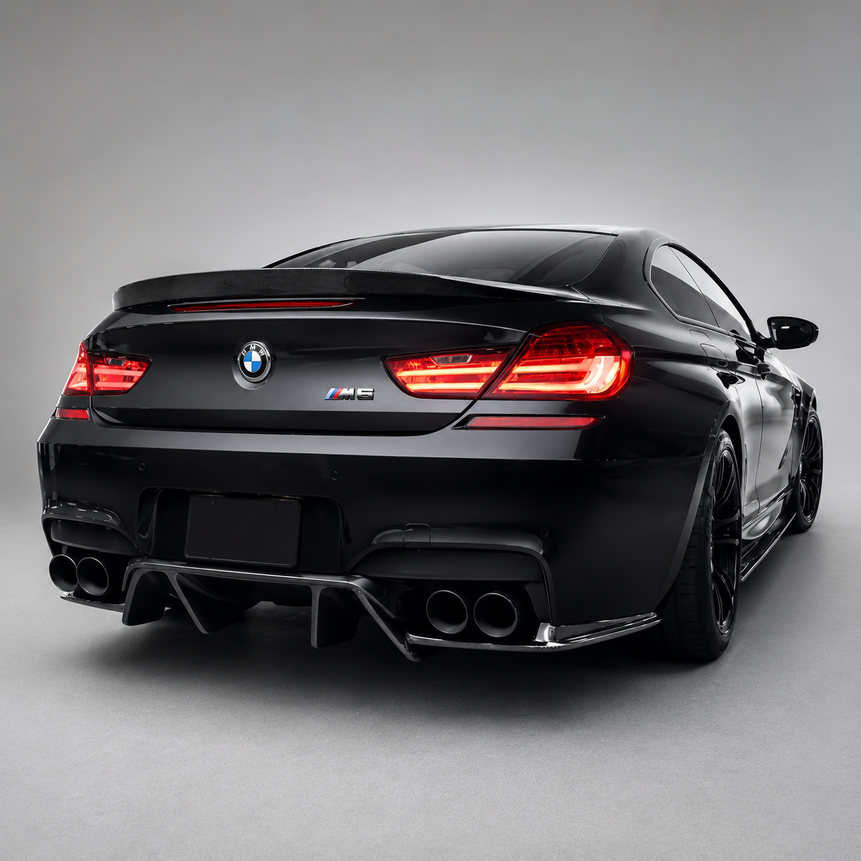 BMW 6 Series M6 F06 / F12 / F13 Carbon Fiber Rear Diffuser