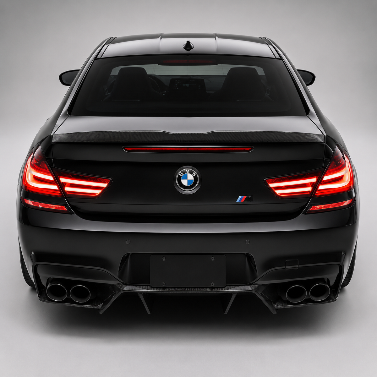 BMW 6 Series M6 F06 / F12 / F13 Carbon Fiber Rear Diffuser