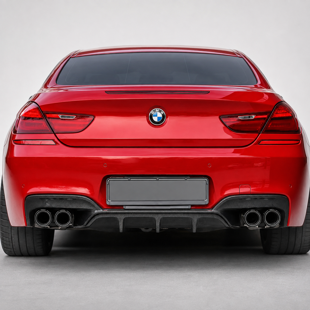 BMW F06 F12 F13 M6 Dry Carbon Fiber Rear Diffuser