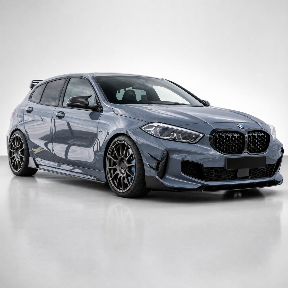 BMW 1 Series F40 Carbon Fiber Side Skirts / Side Extensions