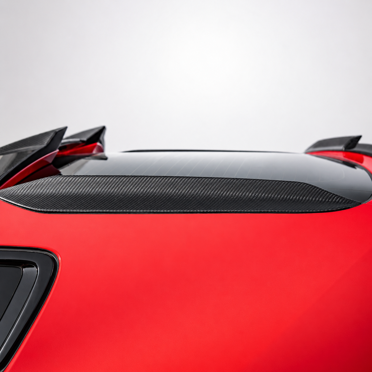 BMW X6 G06 / X6M F96 MP Style Dry Carbon Fiber Rear Glass Side Wings