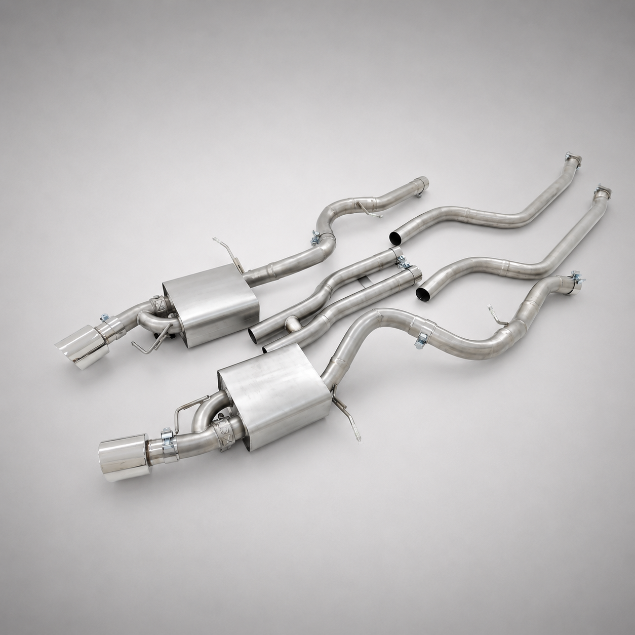 BMW 335i E90 / E91 / E92 / E93 N54 3.0T SS304 Valvetronic Catback Exhaust System