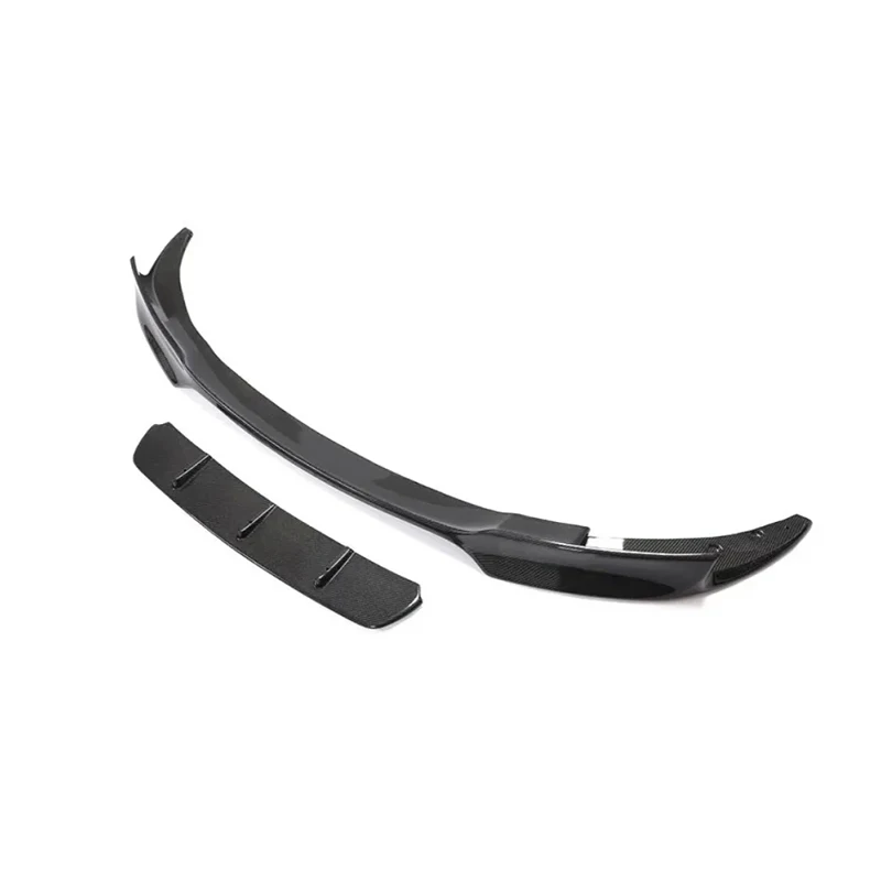 BMW F10 M5 V Style Dry Carbon Fiber Front Bumper Lip Splitter