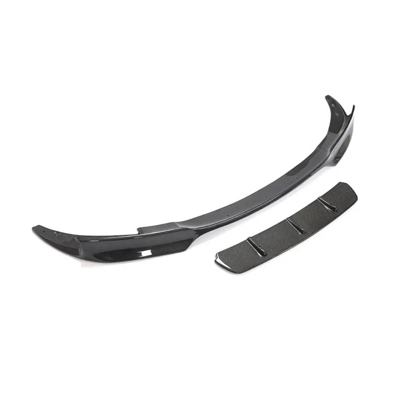 BMW F10 M5 V Style Dry Carbon Fiber Front Bumper Lip Splitter