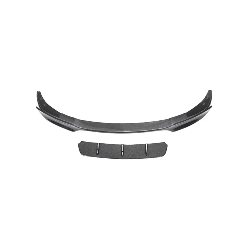 BMW F10 M5 V Style Dry Carbon Fiber Front Bumper Lip Splitter