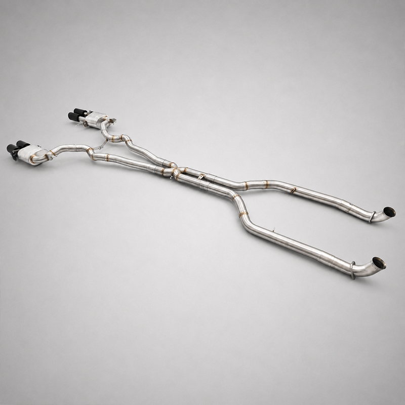 BMW M5 F10 / M6 F06 F12 F13 S63 4.4T SS304 Valved Catback Exhaust System