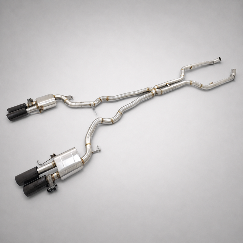 BMW M5 F10 / M6 F06 F12 F13 S63 4.4T SS304 Valved Catback Exhaust System