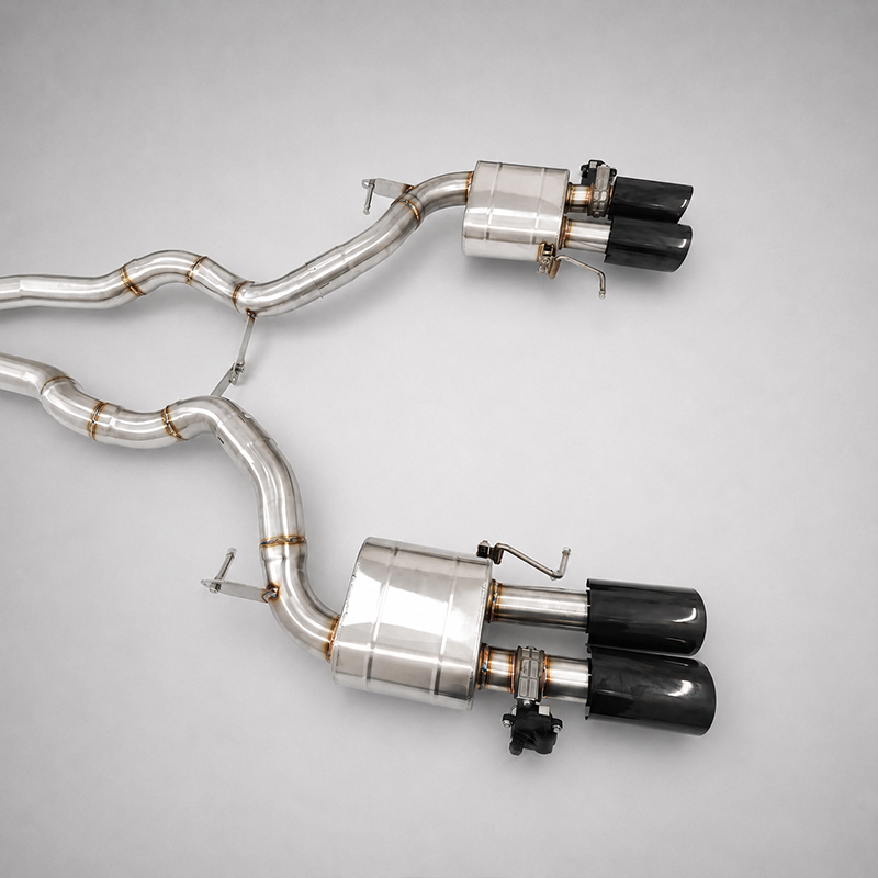 BMW M5 F10 / M6 F06 F12 F13 S63 4.4T SS304 Valved Catback Exhaust System