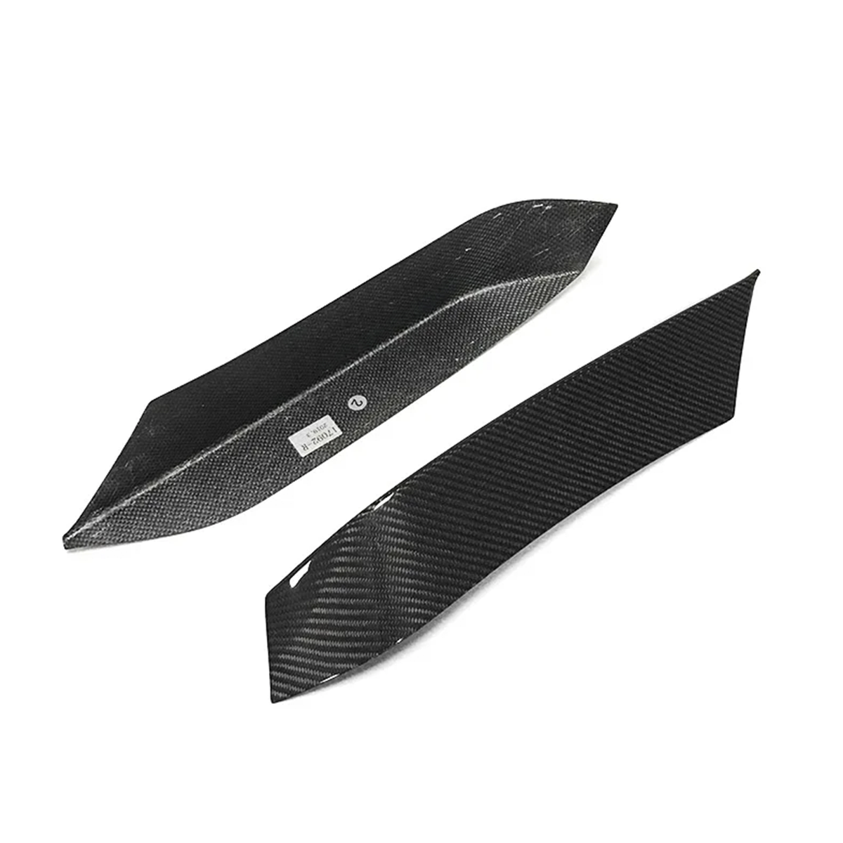 BMW F80 M3 F82 M4 MP Style Dry Carbon Fiber Front Bumper Splitters
