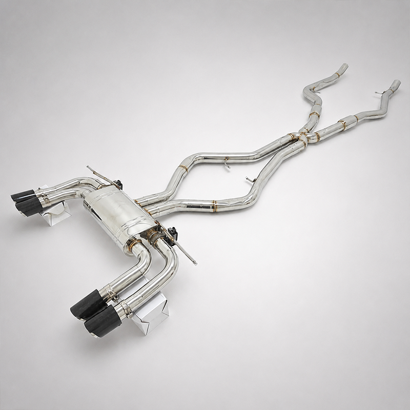 BMW X5M F85 / X6M F86 S63 4.4T SS304 Valved Catback Exhaust System