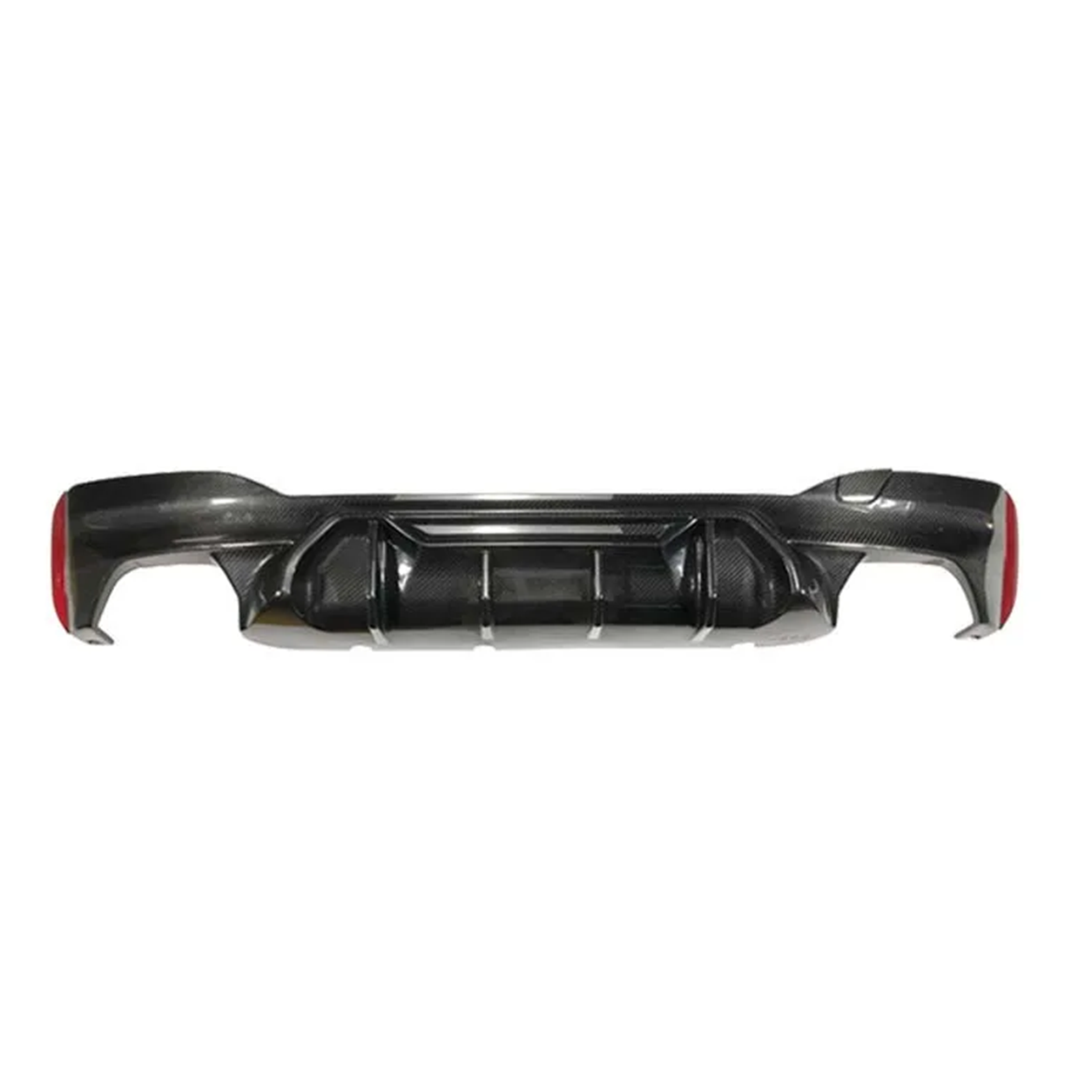 BMW G30 F90 5 Series M5 Competition Style Dry Carbon Fiber Rear Diffuser Splitter Lip