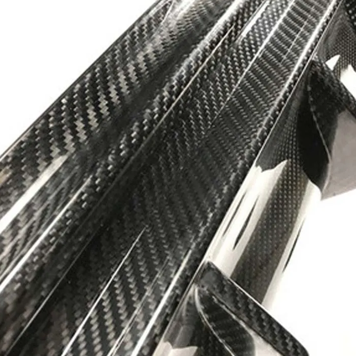 BMW G30 F90 5 Series M5 Competition Style Dry Carbon Fiber Rear Diffuser Splitter Lip