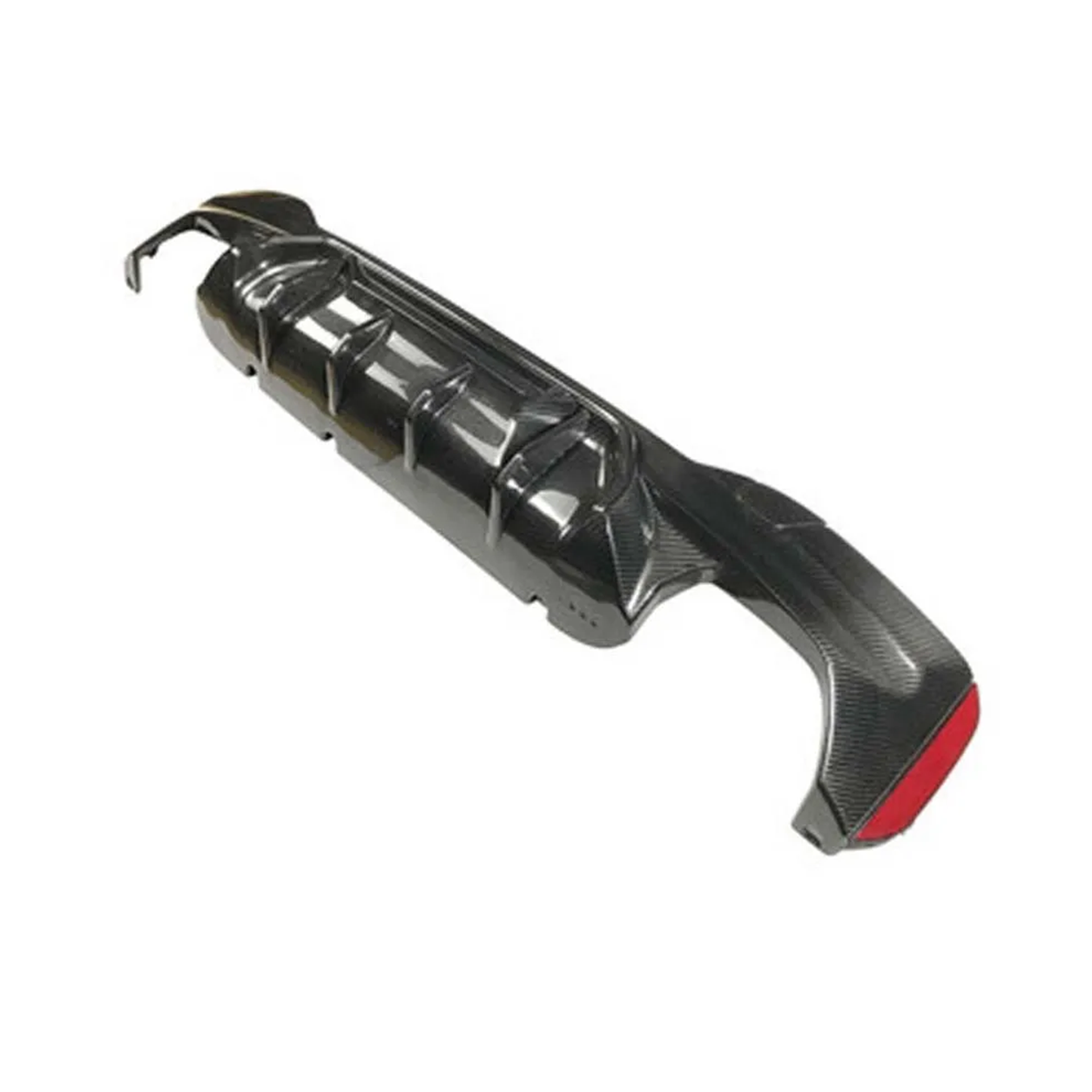 BMW G30 F90 5 Series M5 Competition Style Dry Carbon Fiber Rear Diffuser Splitter Lip