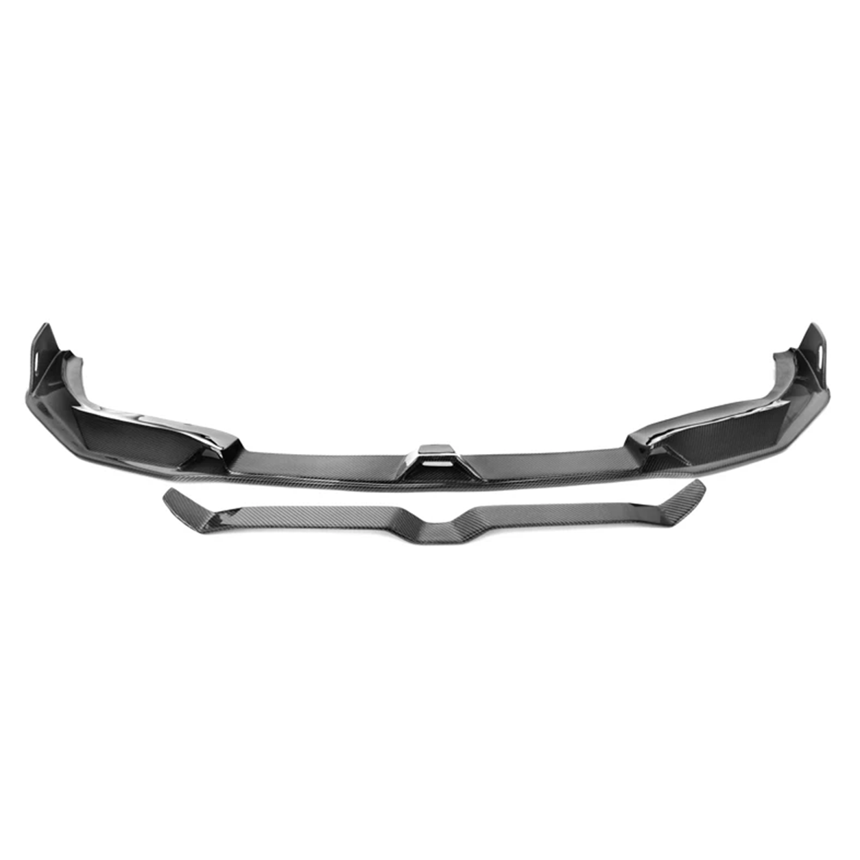 BMW F90 M5 AE Style Dry Carbon Fiber 2-Piece Front Lip