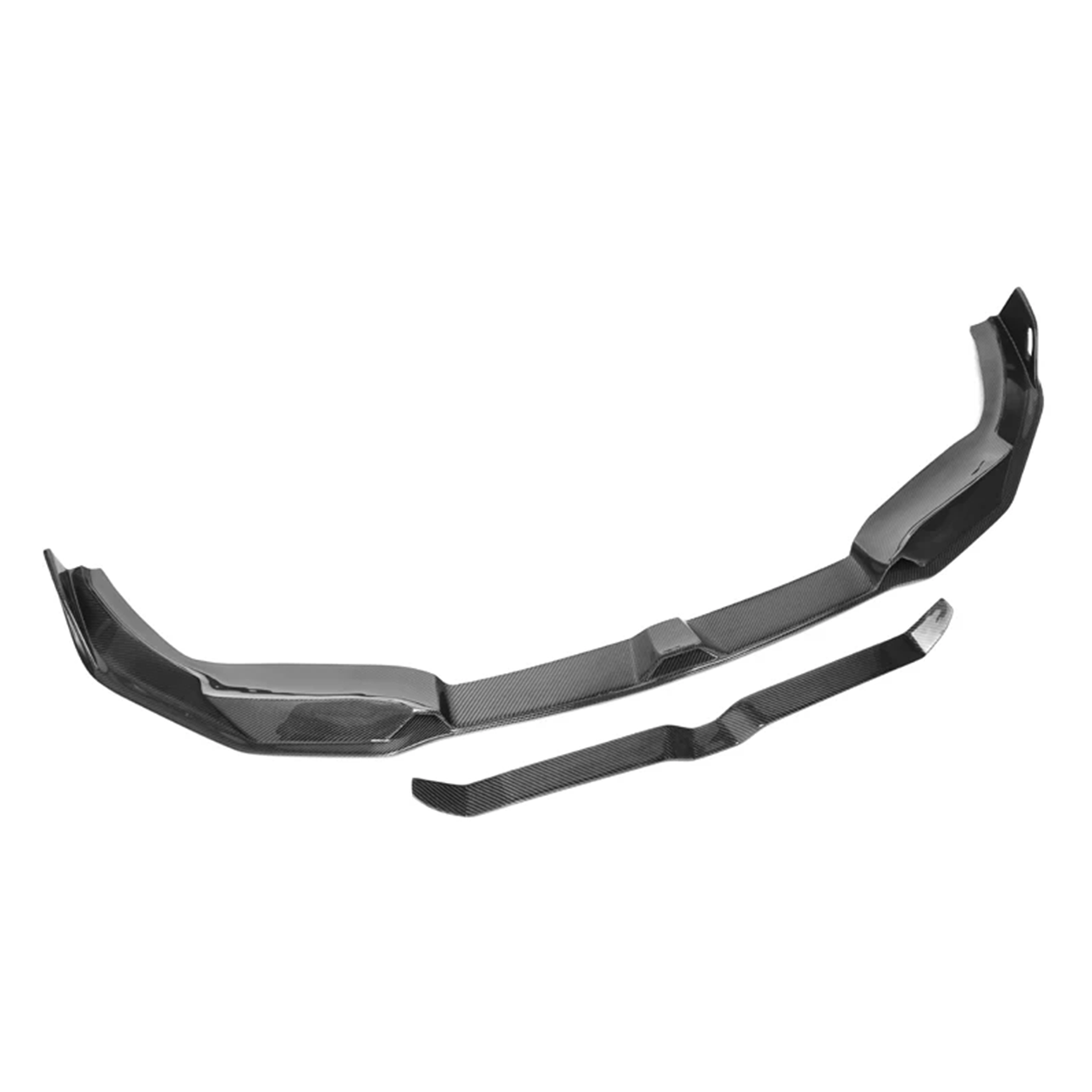 BMW F90 M5 AE Style Dry Carbon Fiber 2-Piece Front Lip