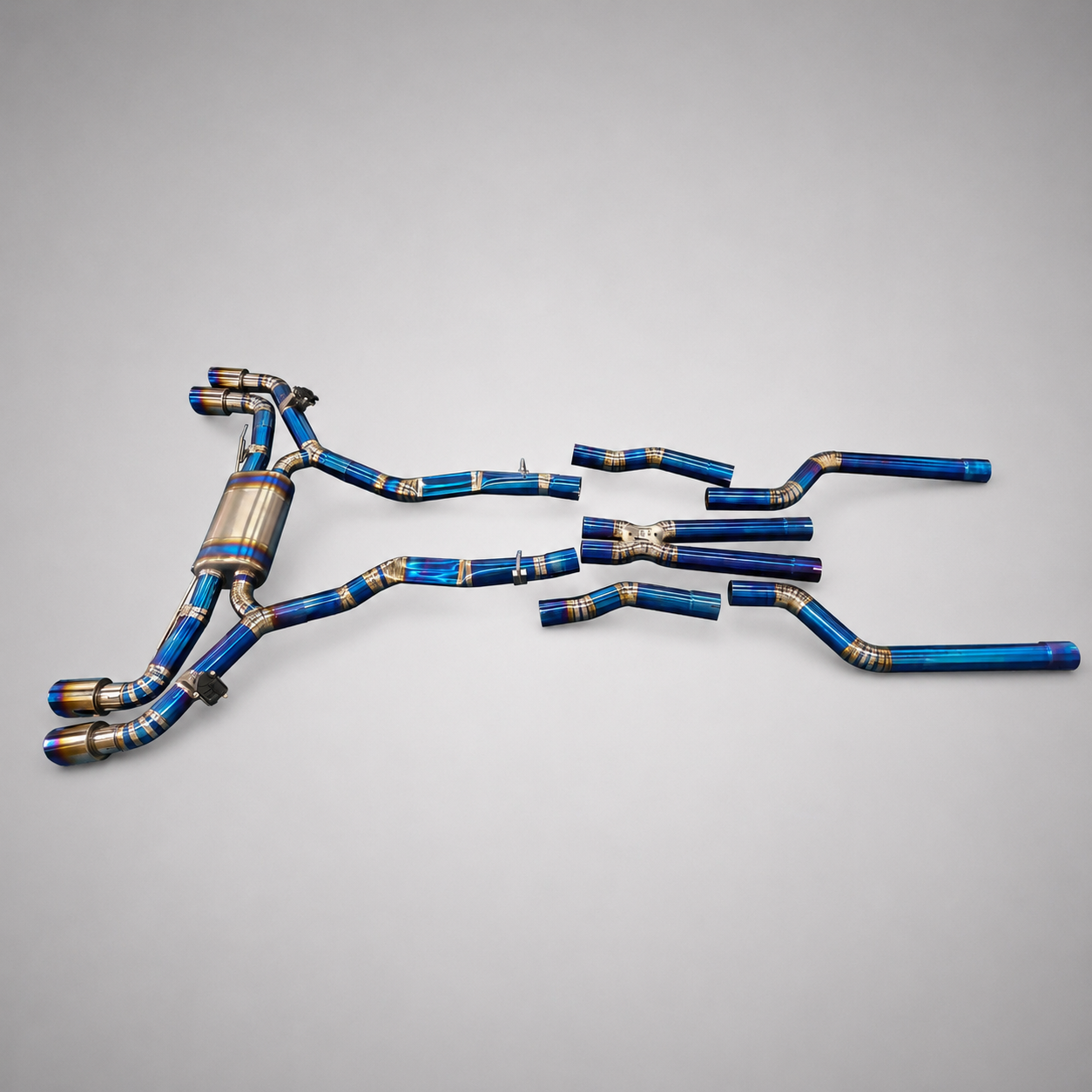BMW X5 M F95 / X6 M F96 S63 4.4T Titanium Valvetronic Catback Exhaust System