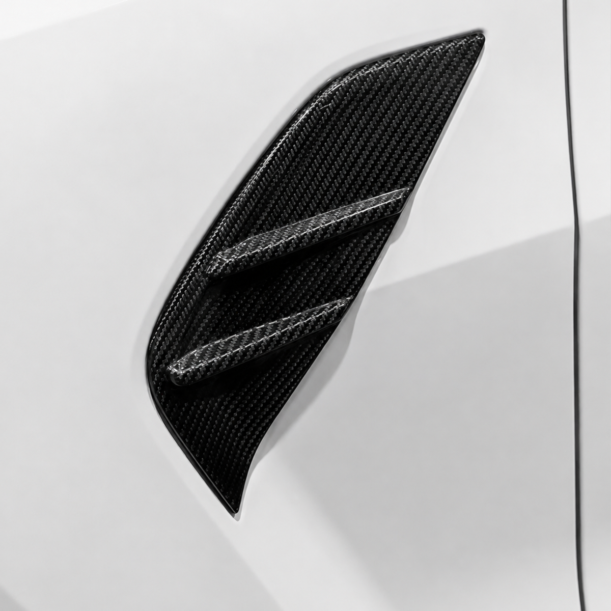 BMW G80 G82 M3 M4 Performance Style Dry Carbon Fiber Fender Trim (2021–2026)