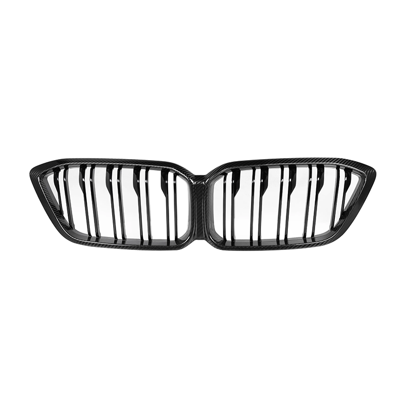 BMW F87 M2 Competition LCI Dual Slat Dry Carbon Fiber Front Kidney Grilles